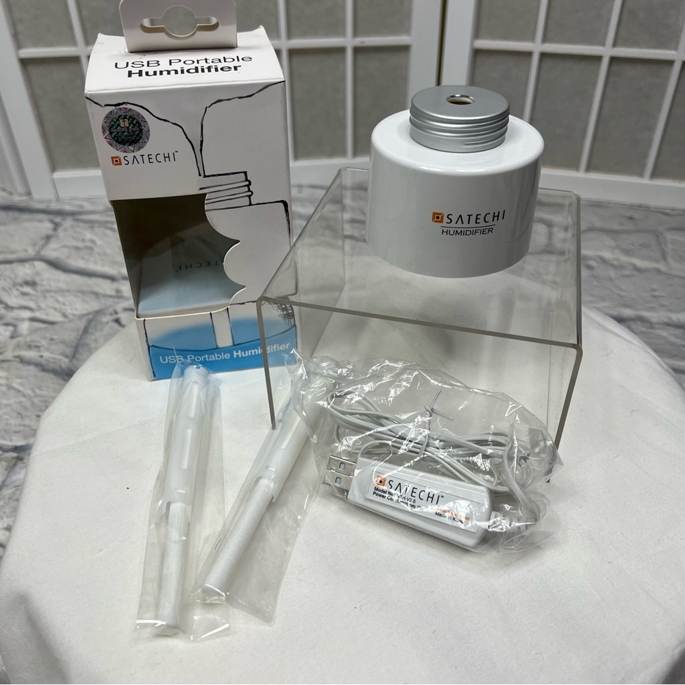 SATECHI USB Portable Humidifier v2.5 | Compact & Travel-Friendly | Like New